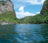 Quiet anchorage on Koh Muk