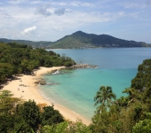 The beach at Laem Sing - returned to its former beauty