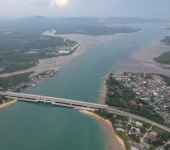 Bridge connecting Phuket with the Thai mainland