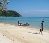 Very peaceful on Surin Tai North Beach