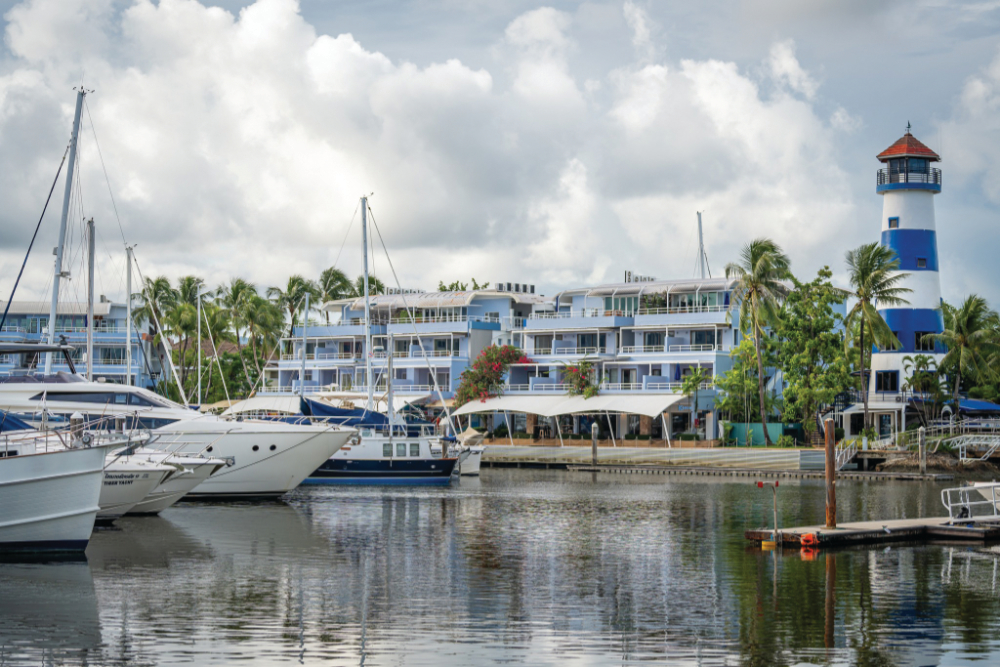 Boat Lagoon lighthouse