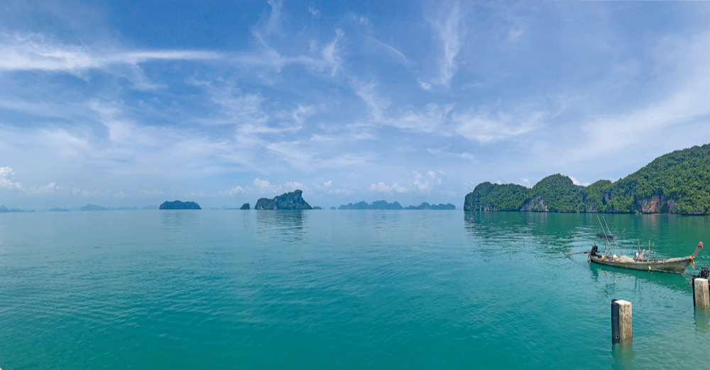 Looking northwest from Baan Tha Khao Pier on Koh Yao Noi