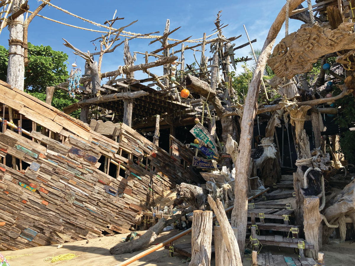 Hippy Bar at Ao Khao Kwai, Koh Phayam