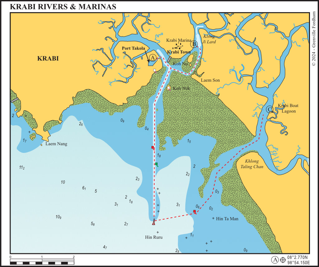 Krabi River & Marinas