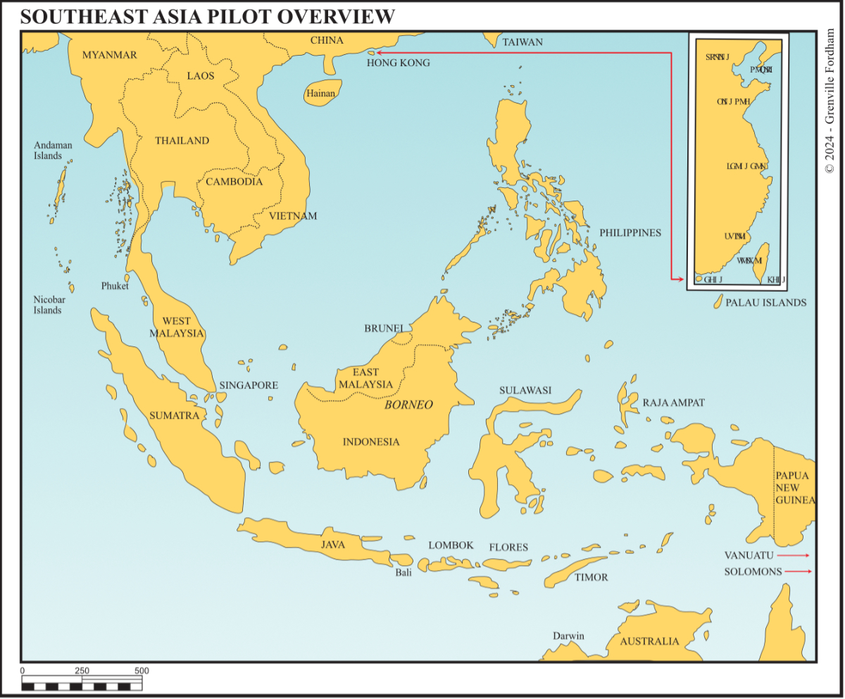 Passage planning in Southeast Asia passage planning in Southeast Asia